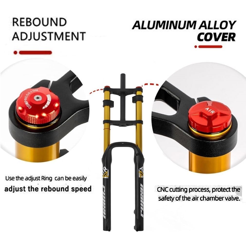 Amazon.com: QHIYRZE E-Bikes Front Fork 26 in Mountain Bikes